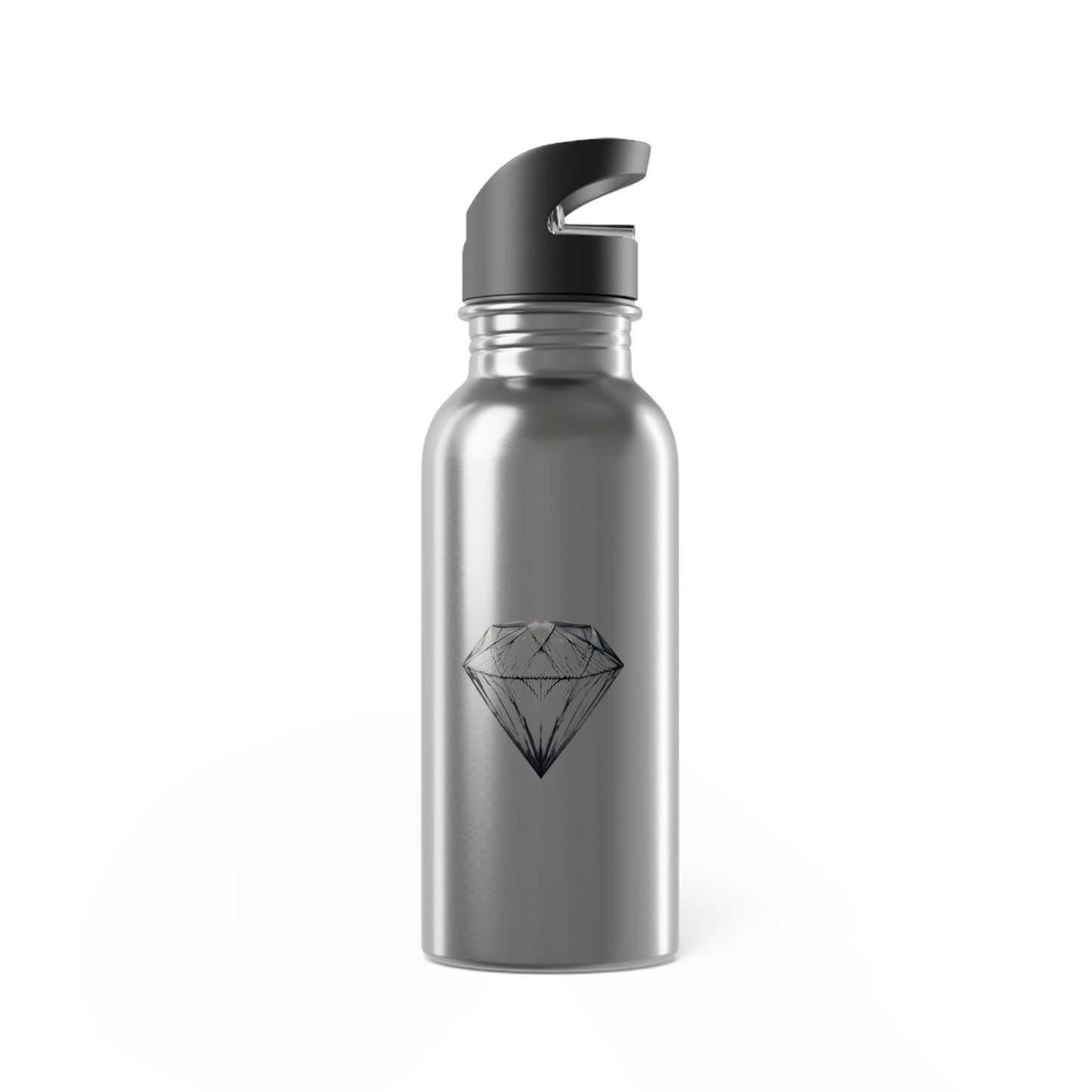 Eco-Friendly Stainless Steel Water Bottle with Straw | Essential Hydration 590ml