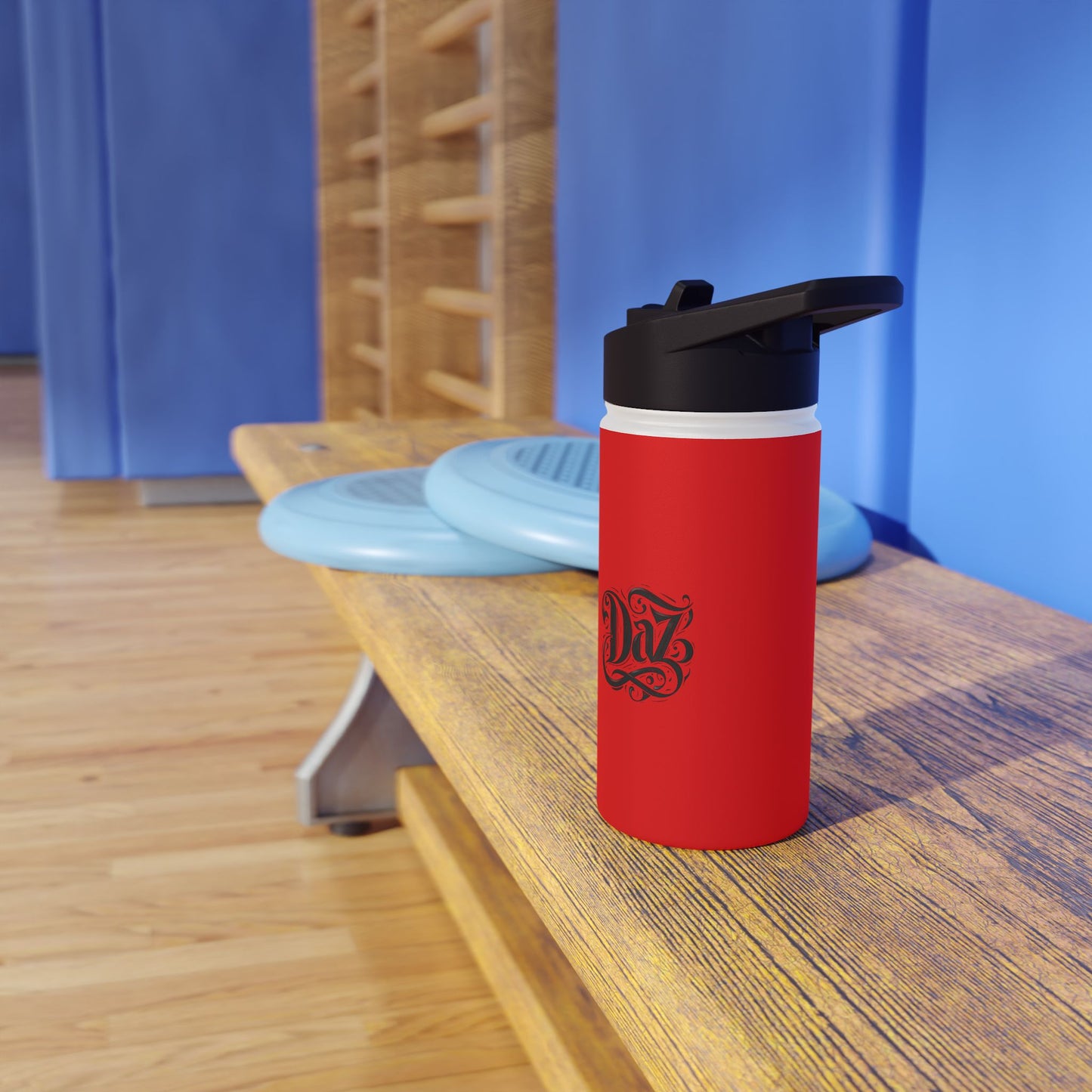 Vibrant Stainless Steel Water Bottle with Standard Lid - Perfect for hydration on the go