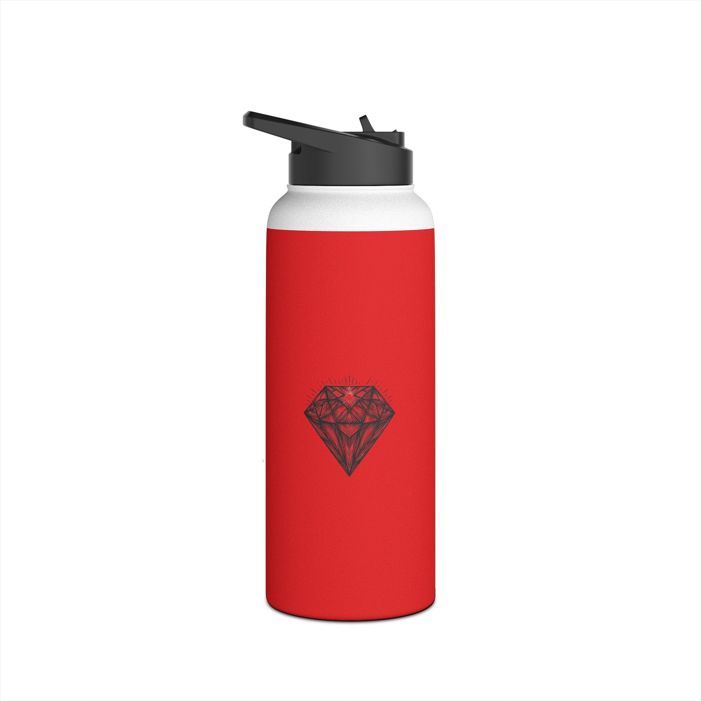 Vibrant Stainless Steel Water Bottle with Standard Lid - Perfect for hydration on the go