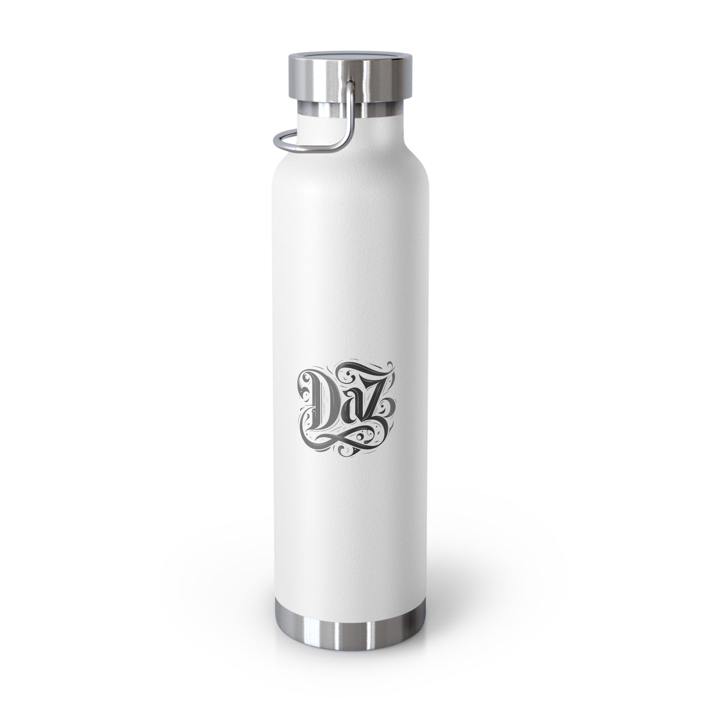 Elegant 22 oz Vacuum Insulated Copper Bottle: Diamond Design for Everyday Adventures