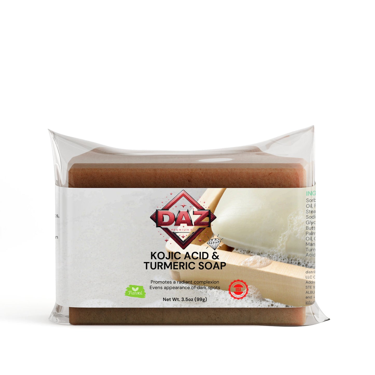 Kojic Acid and Turmeric Soap