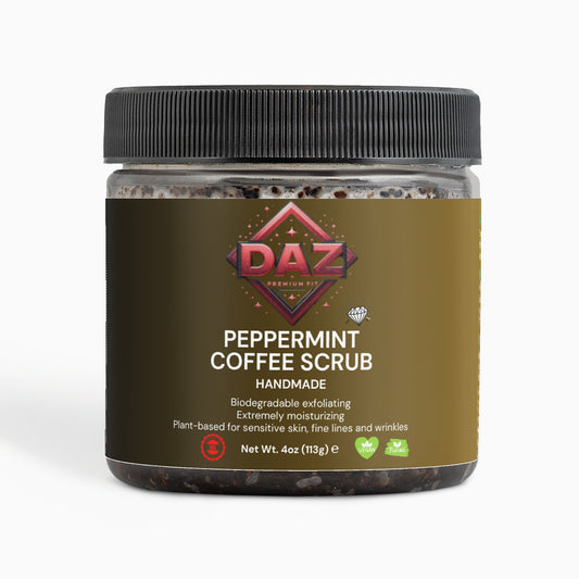 DAZ Premium Fit Coffee and Mint Scrub