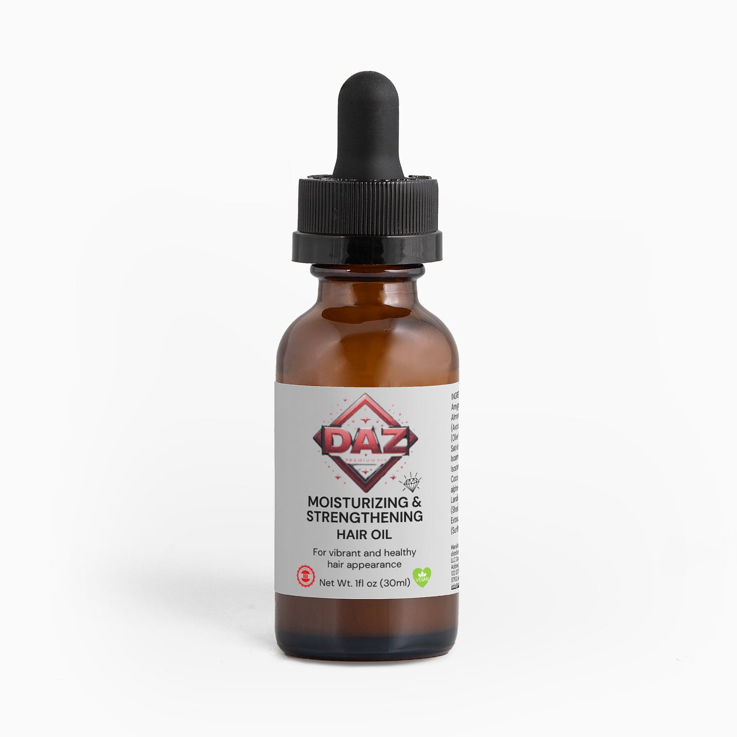 DAZ Premium Fit Moisturizing and Strengthening Hair Oil