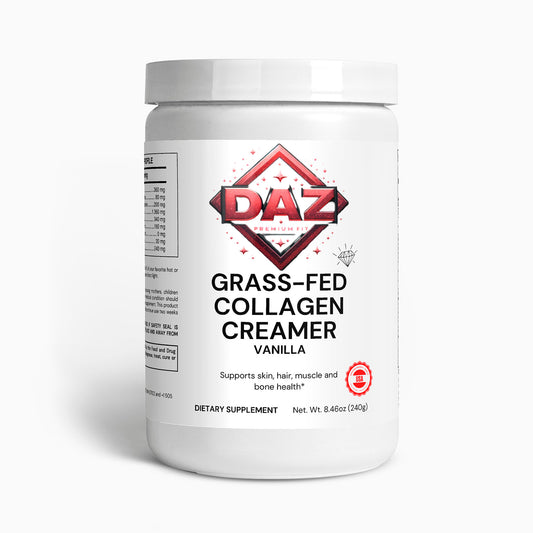 DAZ Premium Fit Grass-Fed Collagen Creamer (Vanilla)