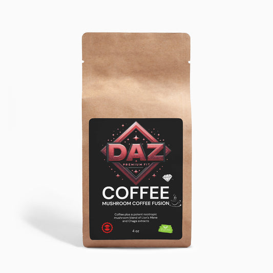 Mushroom Coffee Fusion - Lion's Mane & Chaga DAZ Premium Fit 4oz
