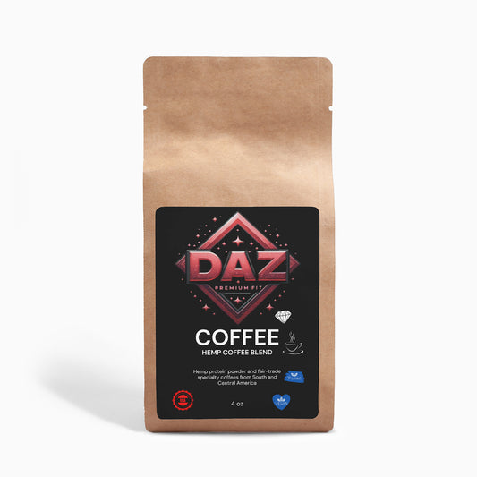 DAZ Premium Fit Hemp Coffee Blend - Medium Roast 4oz