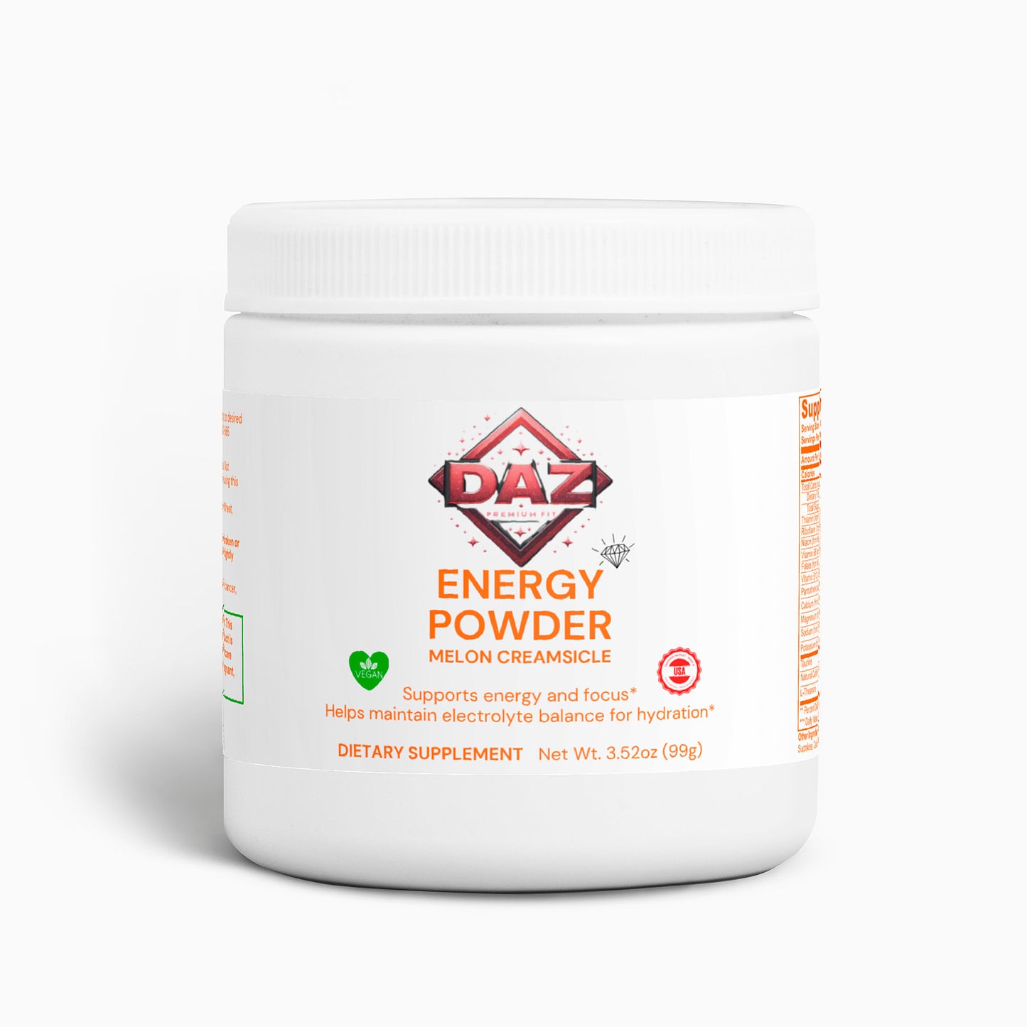 Energy Powder DAZ Premium Fit (Melon Creamsicle)