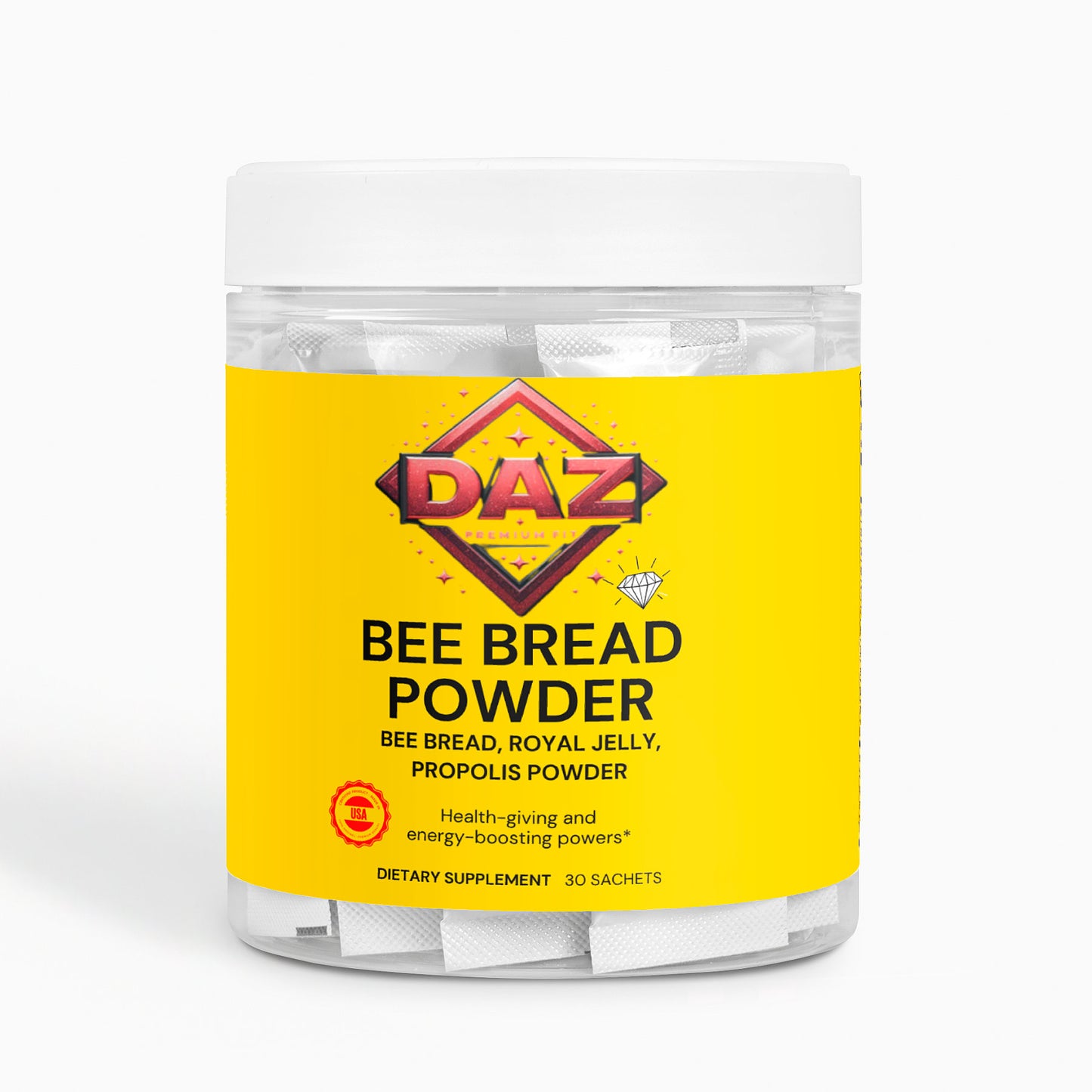 DAZ Premium Fit Beebread Powder