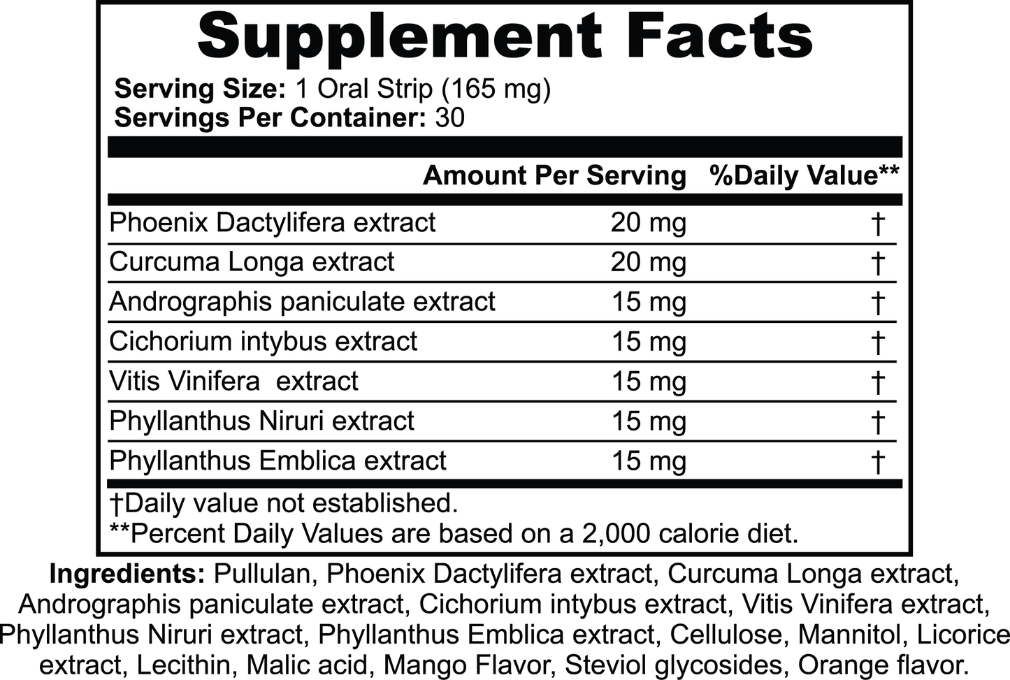 DAZ Premium Fit Hangover Strips