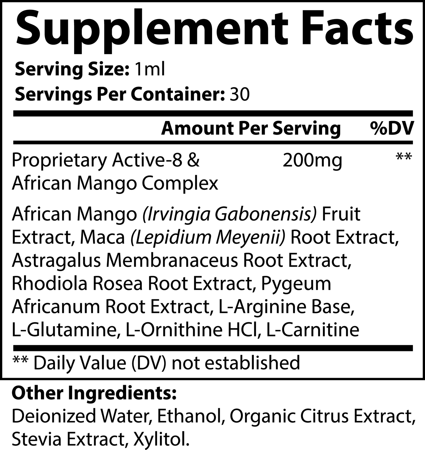 Ultra DAZ Premium Fit Diet Drops 1 oz