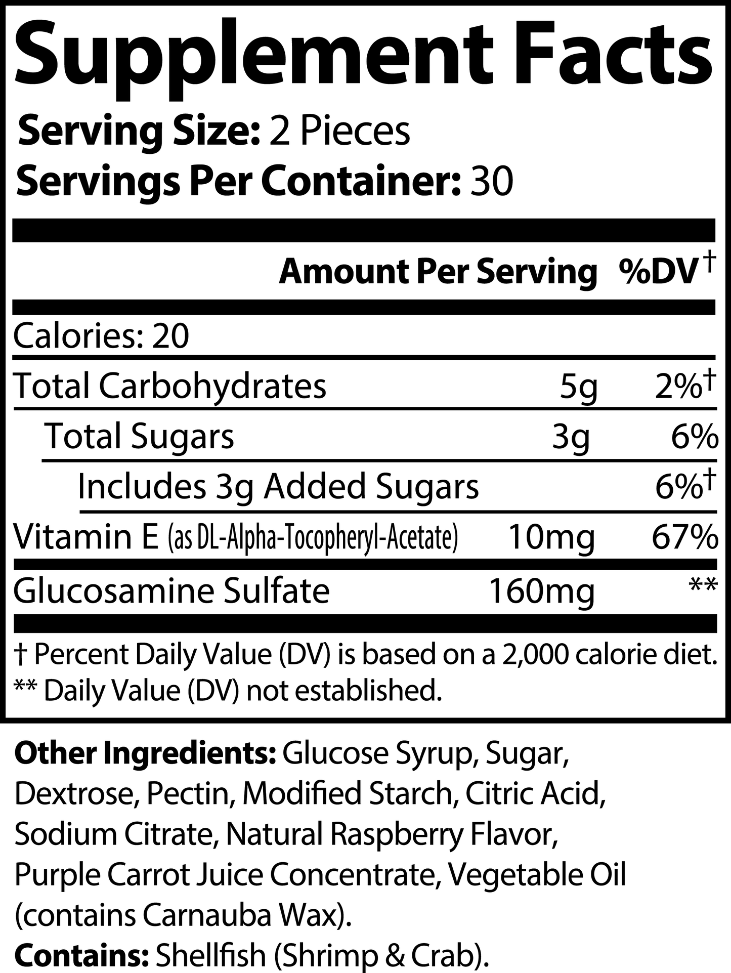 DAZ Premium Fit Joint Support Gummies (Adults)
