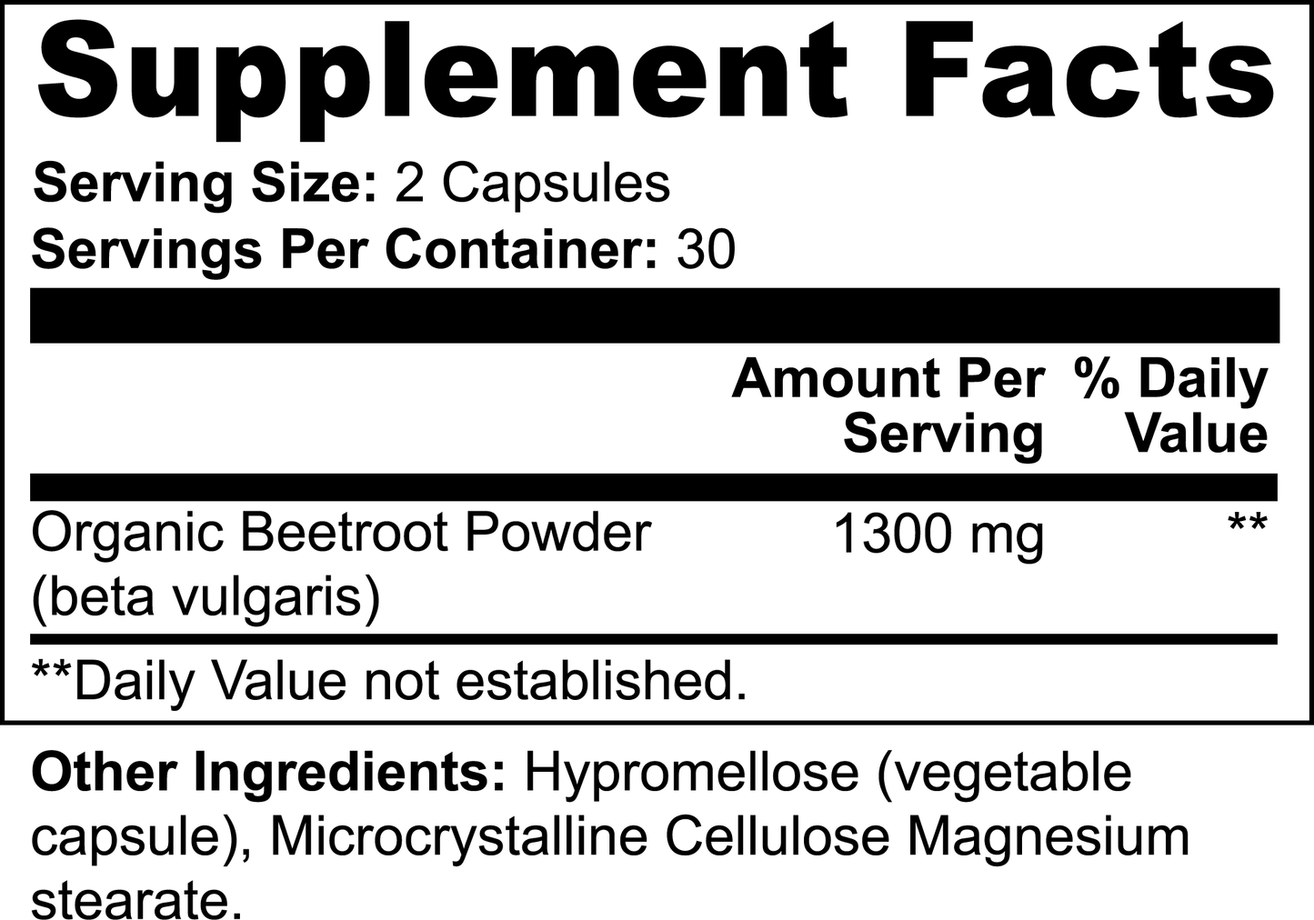 DAZ Premium Fit Beet Root