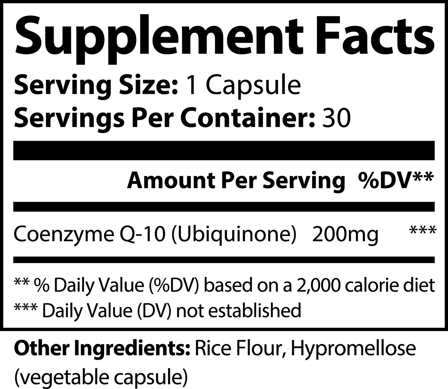 CoQ10 Ubiquinone DAZ Premium Fit