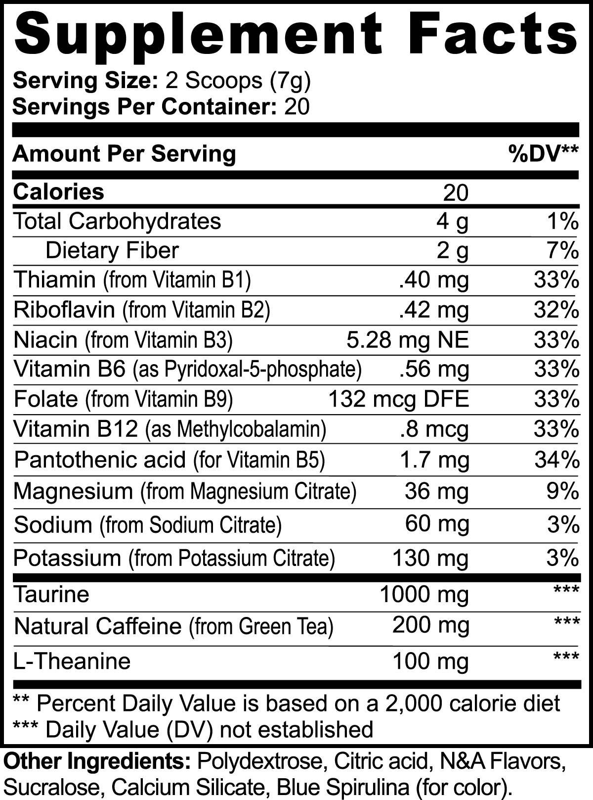 DAZ Premium Fit Energy Powder (Cotton Candy)