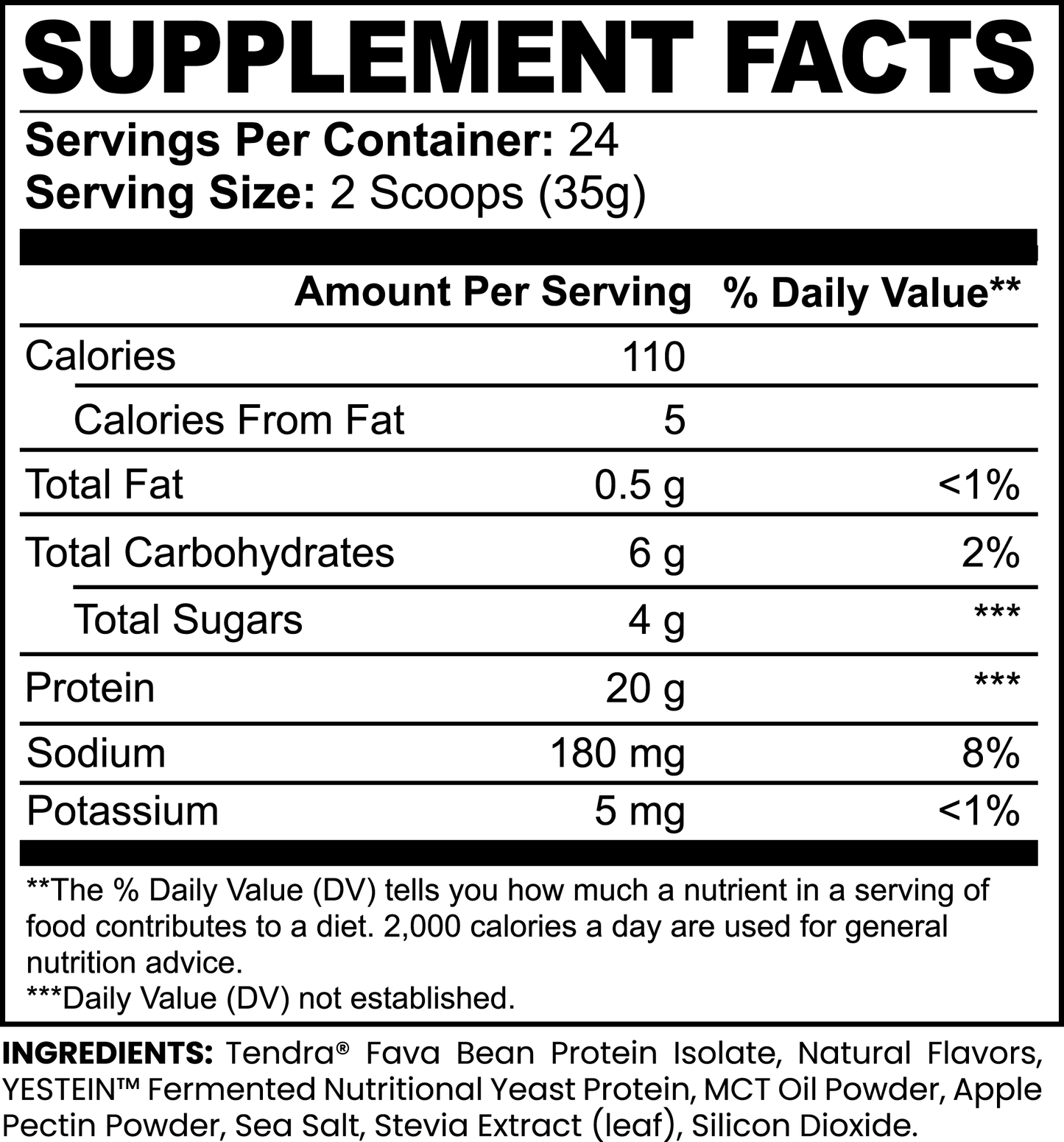 DAZ Premium Fit Vegetable Protein (vanilla)