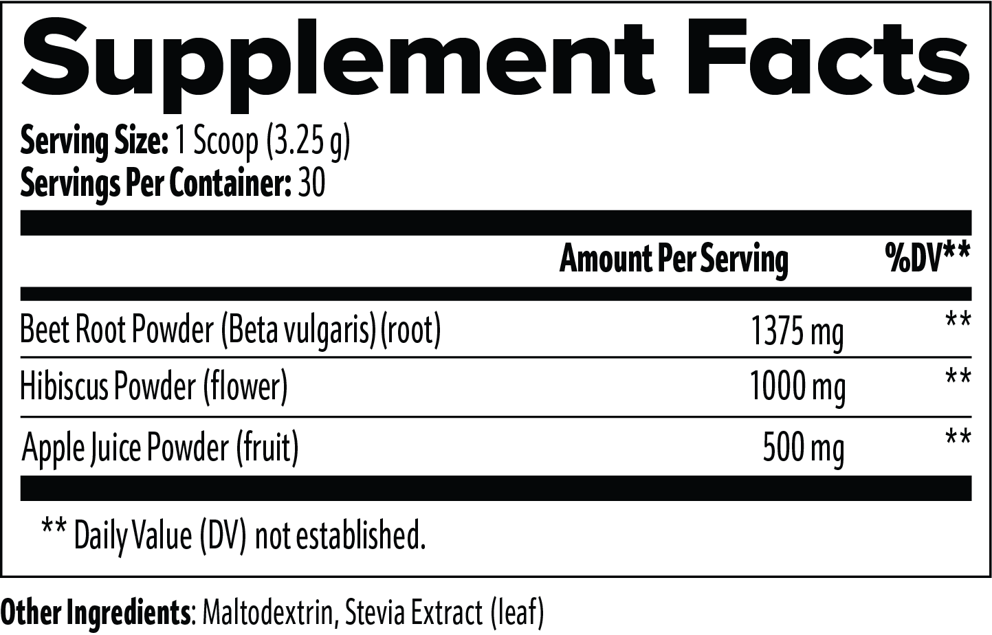 DAZ Premium Fit Beet Powder