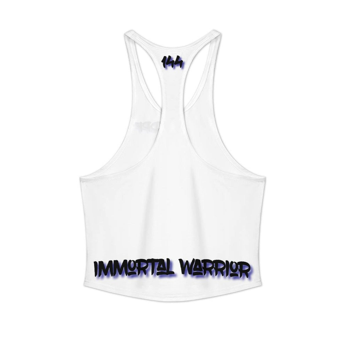 DAZ Premium Fit Immortal Warrior | Camiseta de tirantes blanca de hombre