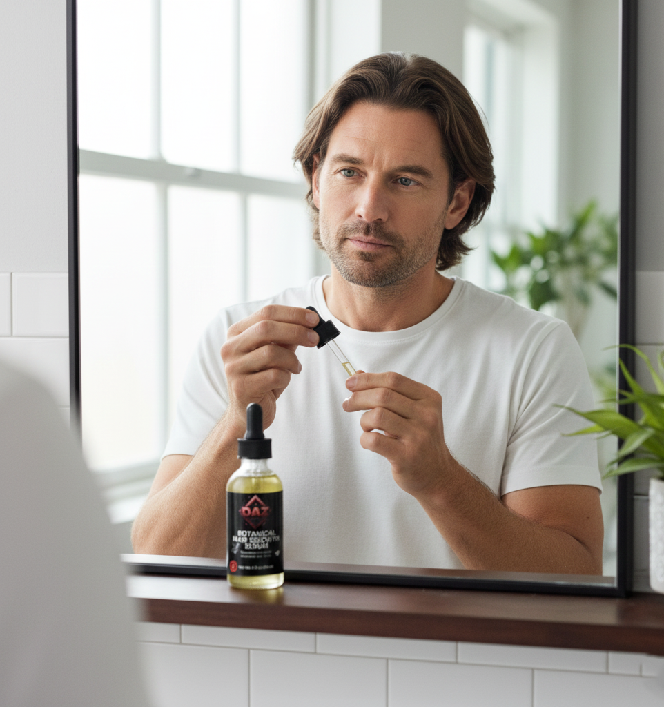 Suero botánico para el crecimiento del cabello DAZ Premium Fit