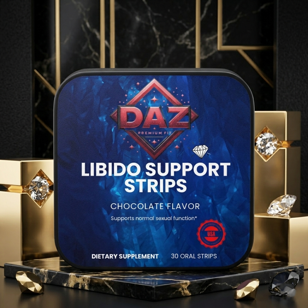 DAZ PERFORMANCE: LIBIDO SUPPORT STRIPS – LA REVOLUCIÓN DE LA VITALIDAD EN TIRAS ORALES