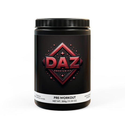 DAZ Premium Fit Pre-Workout, Watermelon (300 g, 10.58 oz)