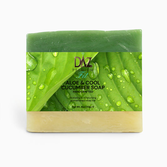 Jabón de aloe y pepino fresco DAZ Premium Fit