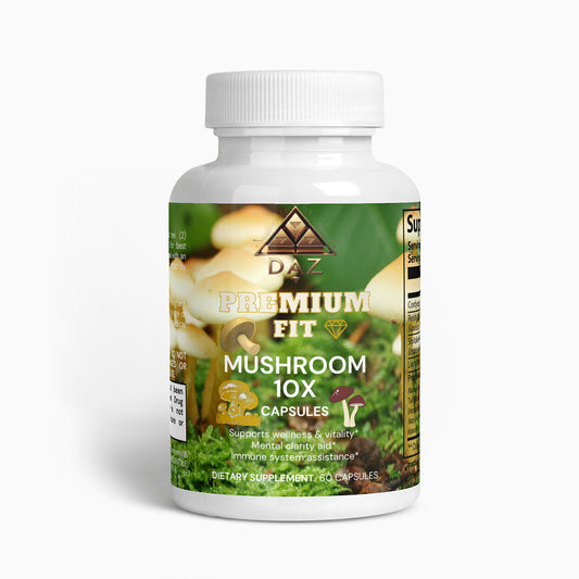 10X DAZ Premium Fit Mushroom Complex