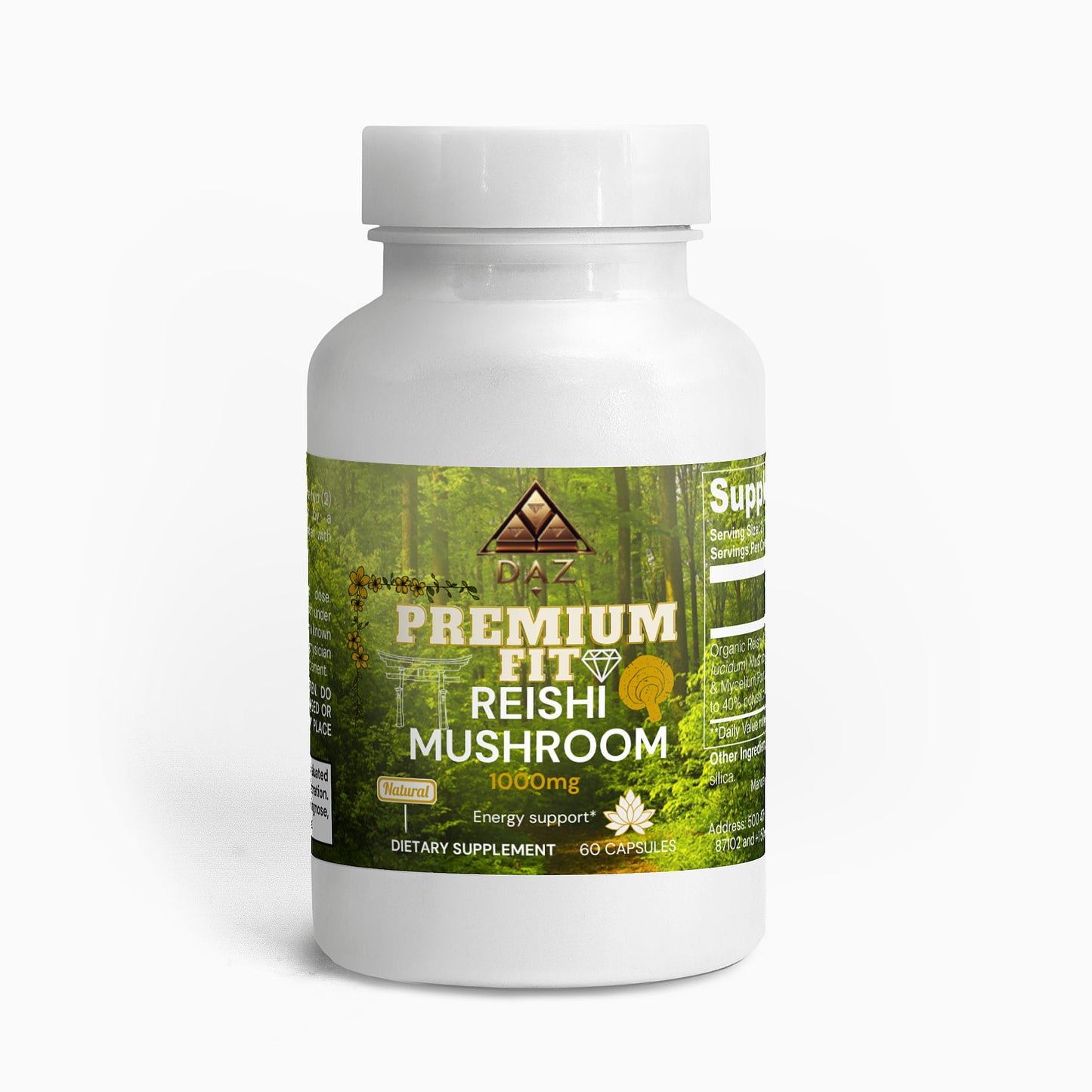 DAZ Premium Fit Reishi Mushroom