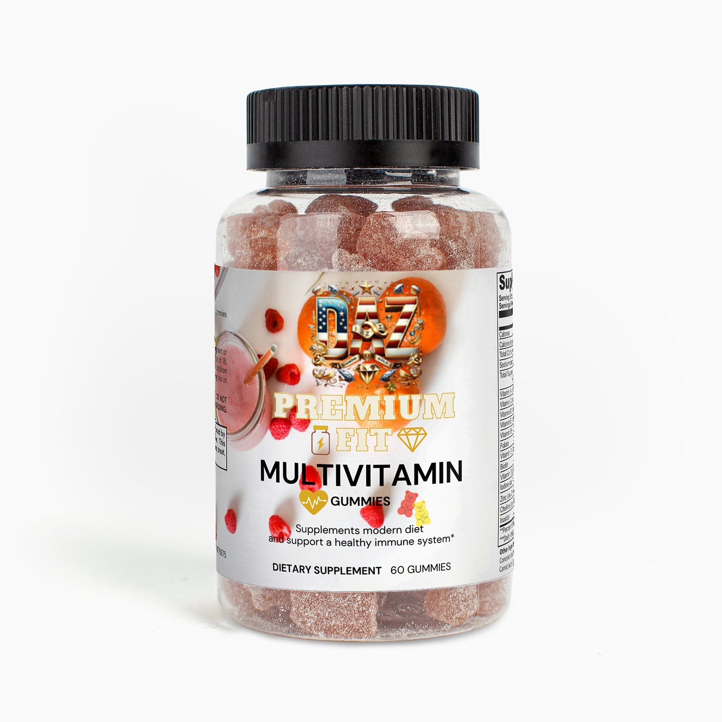 Multivitamin bear gomites Daz Premium Fit (adults)