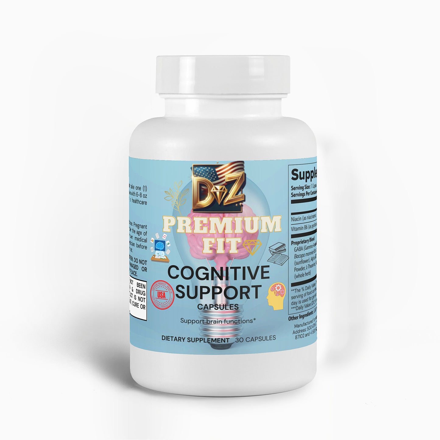 DAZ Premium Fit Cognitive Support