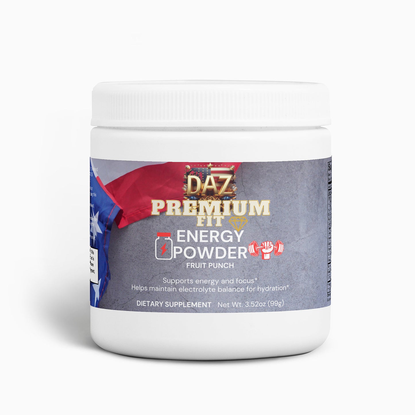 Energy Powder DAZ Premium Fit(Fruit Punch)