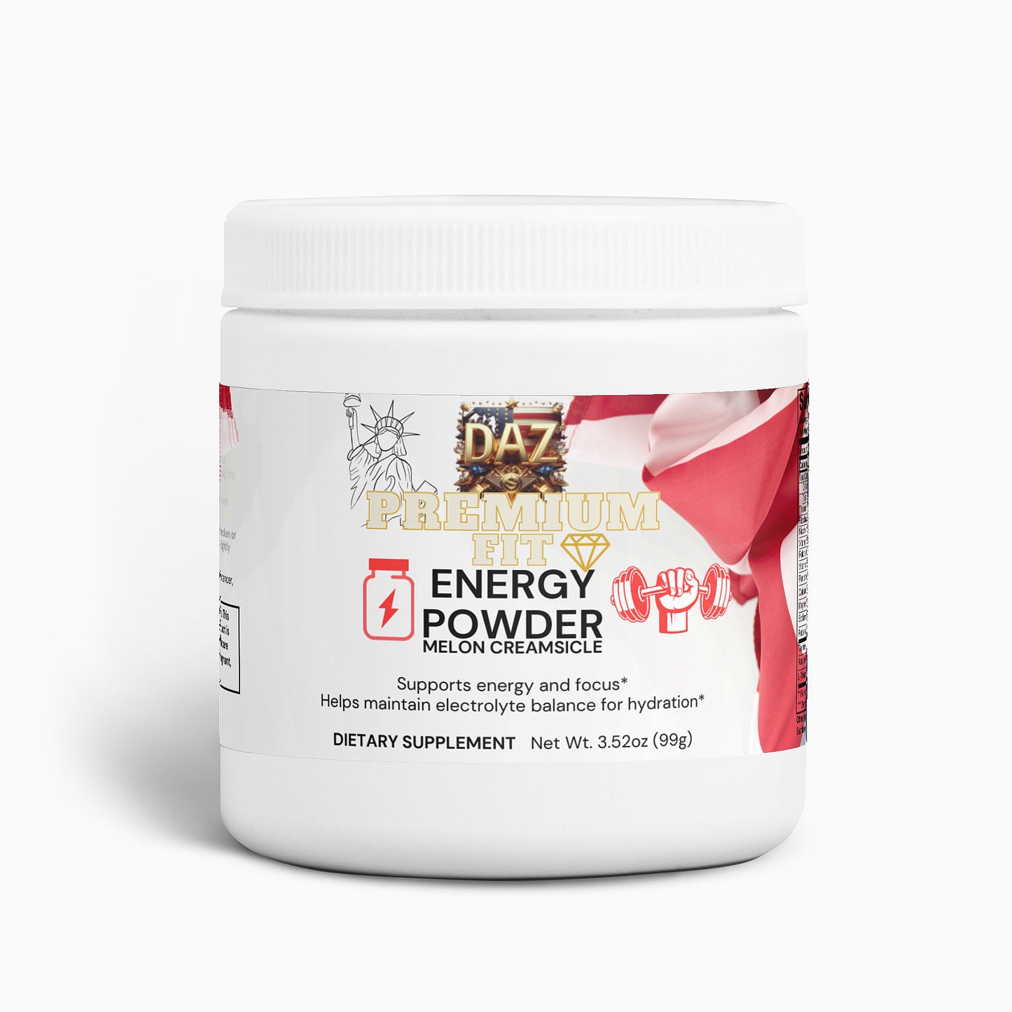 Energy Powder DAZ Premium Fit (Melon Creamsicle)