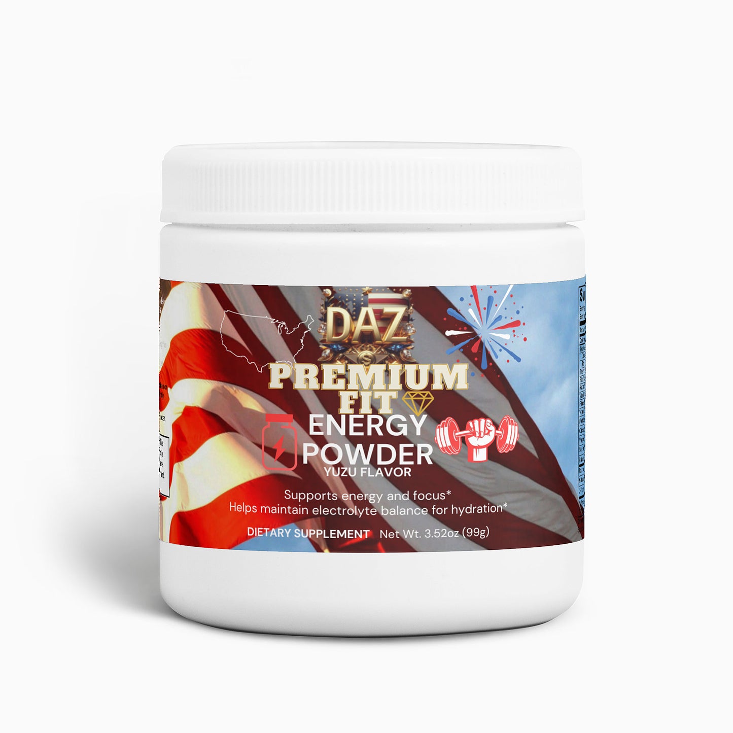 Energy Powder DAZ Premium Fit (Yuzu Flavor)