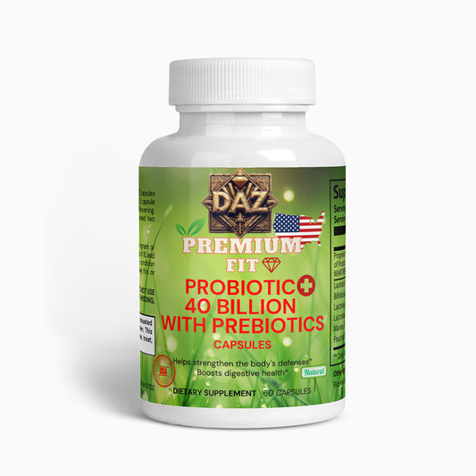 Probiotic 40 Billion DAZ Premium Fit with Prebiotics