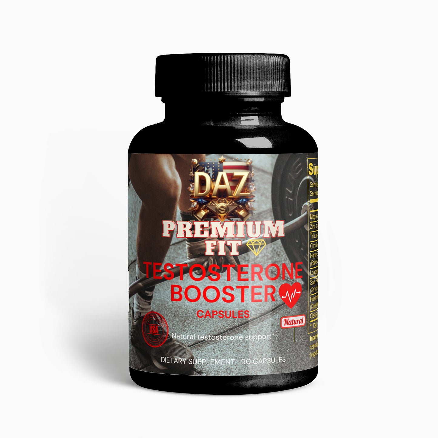 Potenciador de testosterona DAZ Premium Fit