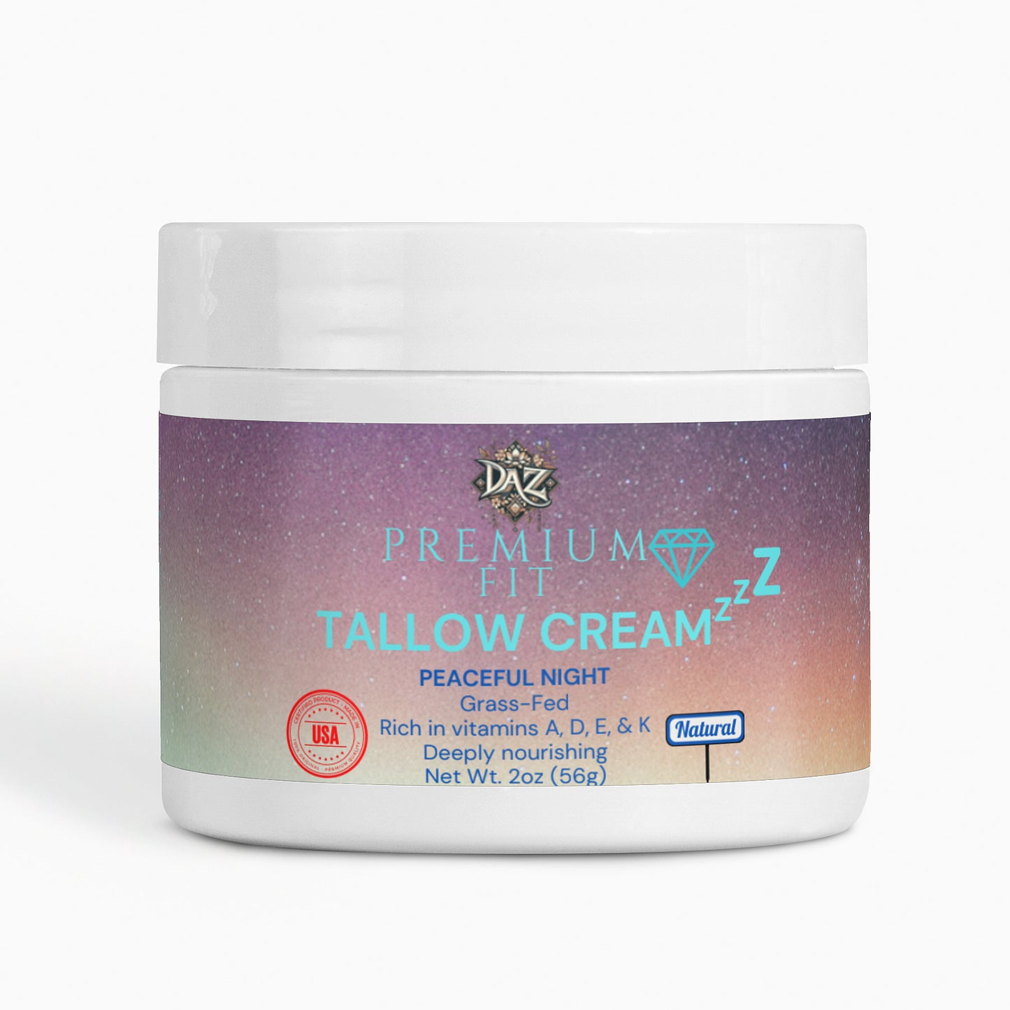 Crema De Sebo Noche tranquila DAZ Premium Fit