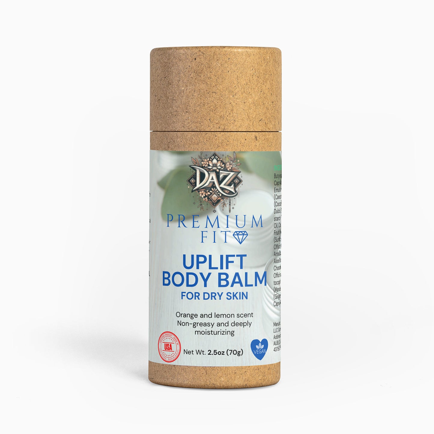 DAZ Premium Fit Lifting Body Balm