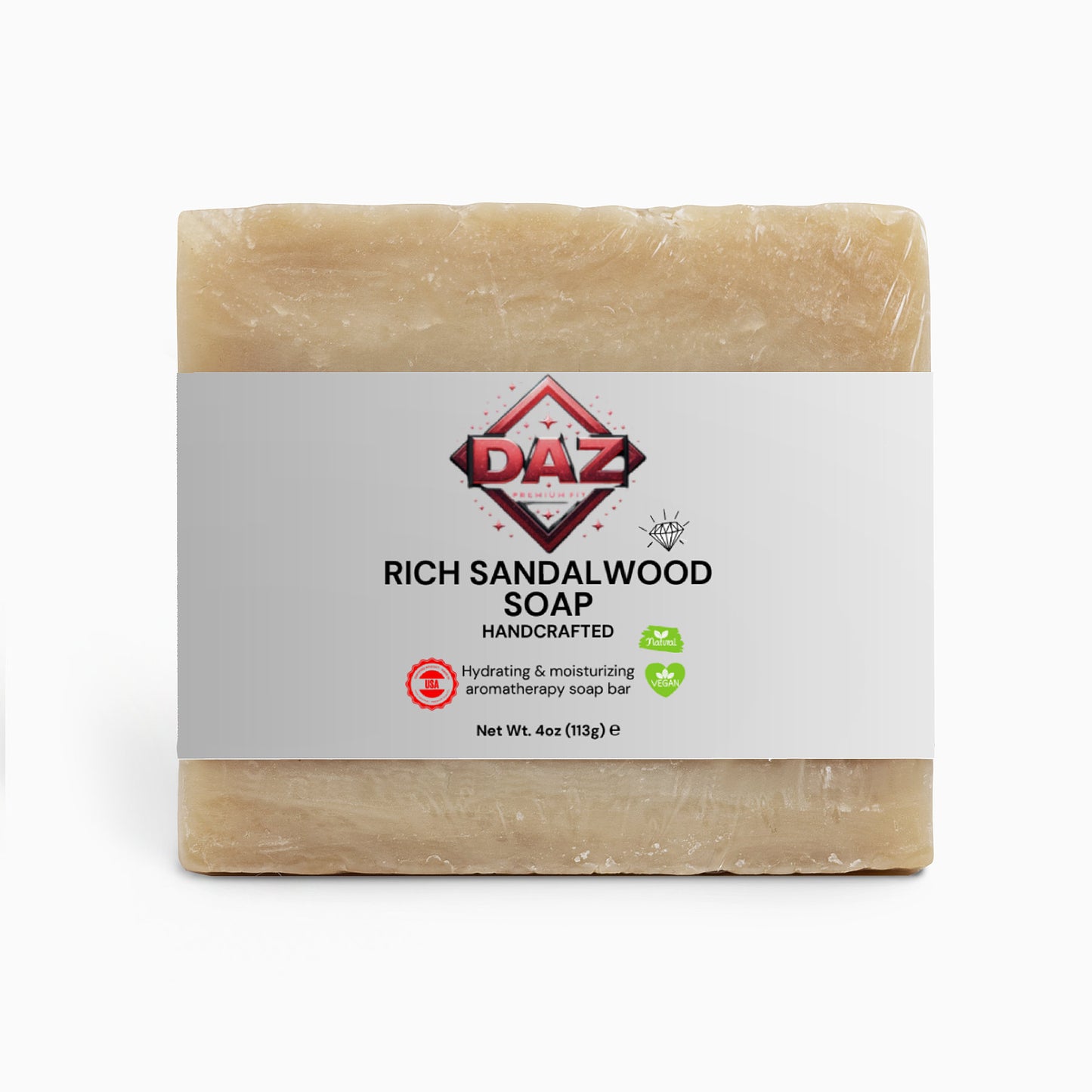 DAZ Premium Fit Sandalwood Rich Soap