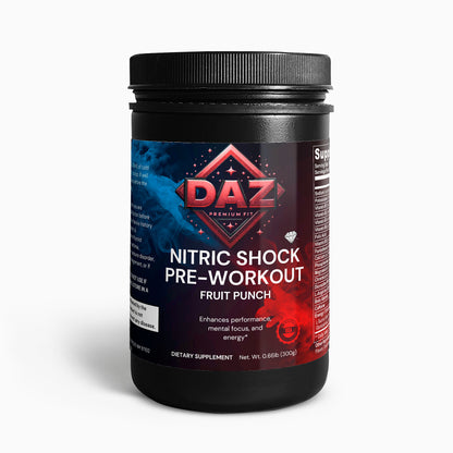 Pre-entrenamiento de choque nítrico DAZ Premium Fit(ponche de frutas)