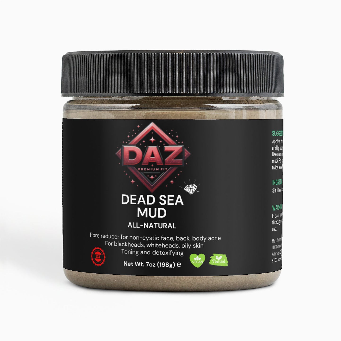 DAZ Premium Fit Dead Sea Mud