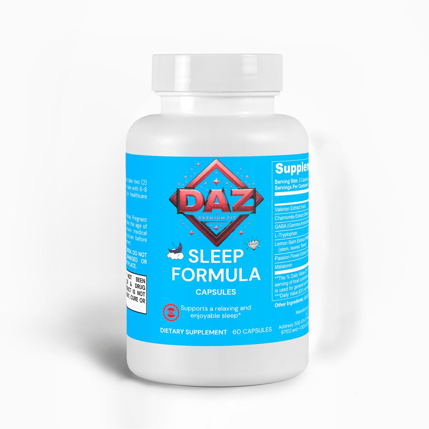 DAZ Premium Fit Sleep Formula