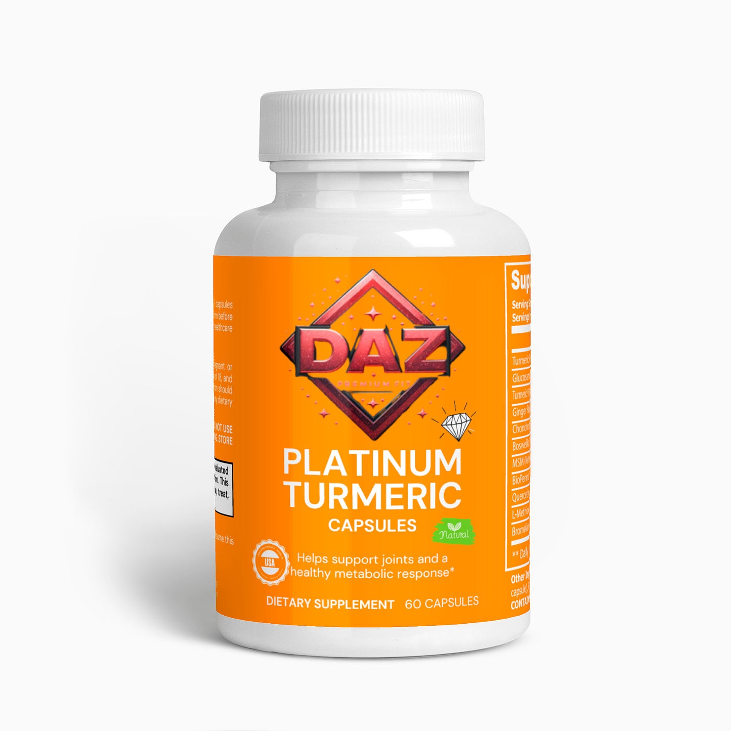 Turmeric Platinum DAZ Premium Fit