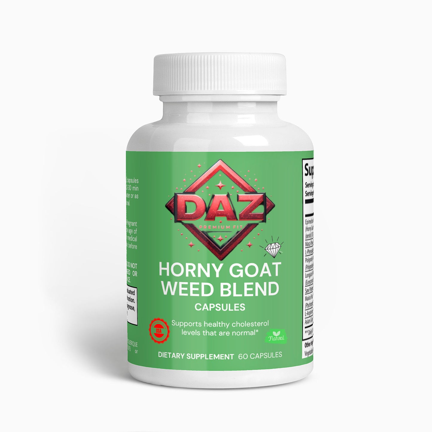 DAZ Premium Fit Horny Goat Weed Blend