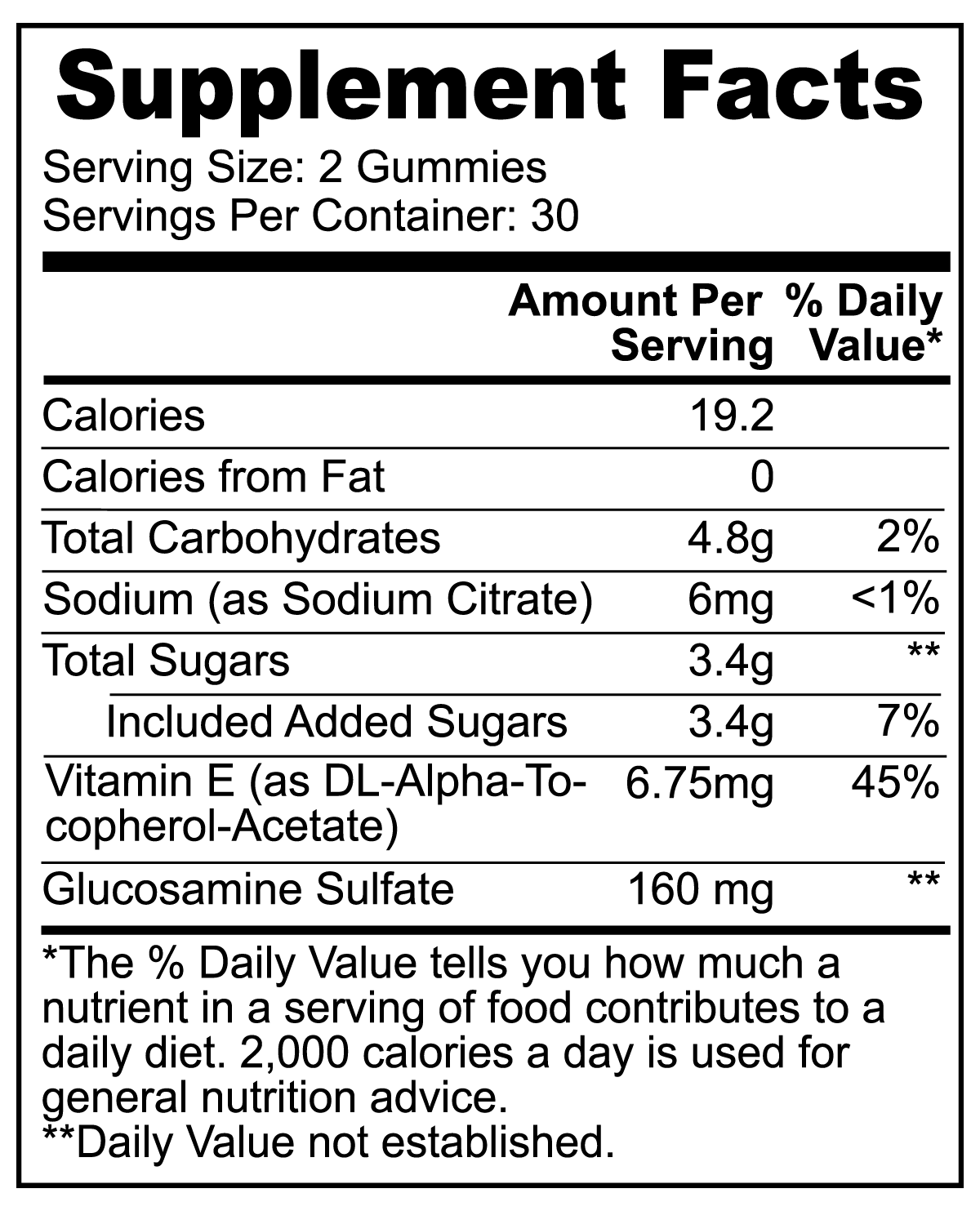 DAZ Premium Fit Joint Support Gummies (Adults)