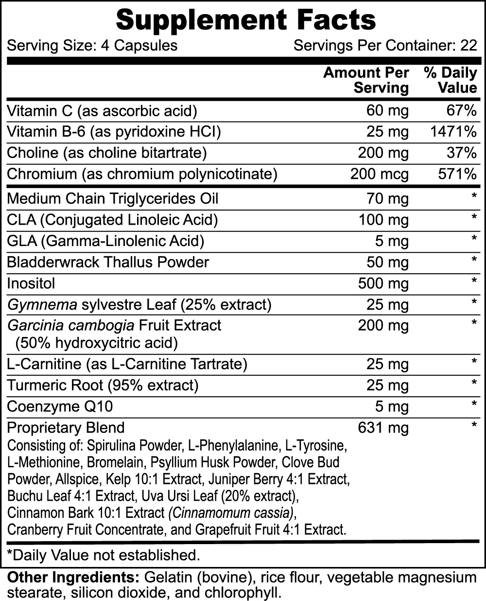 Super Fat Burner with MCT DAZ Premium Fit