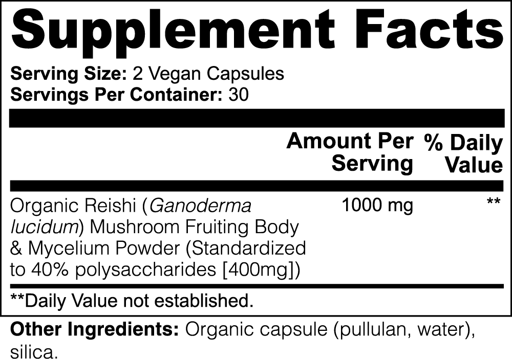 DAZ Premium Fit Reishi Mushroom