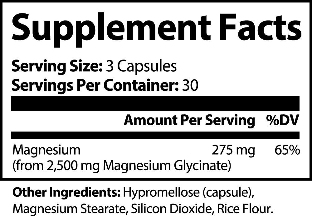 DAZ Premium Fit Magnesium Glycinate