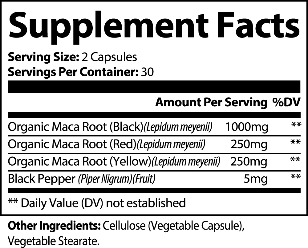 Maca Plus Daz Premium Fit