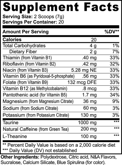 Energy Powder DAZ Premium Fit (Algodón de azúcar)