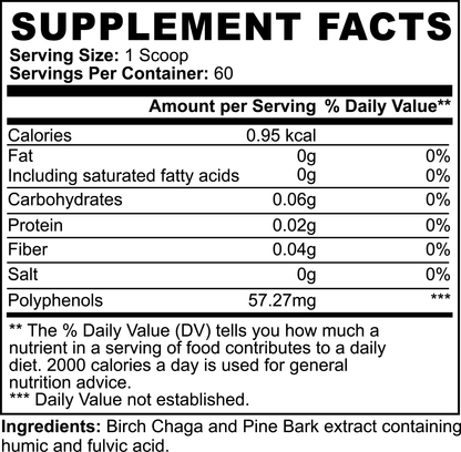 Polvo natural para el bienestar intestinal DAZ
