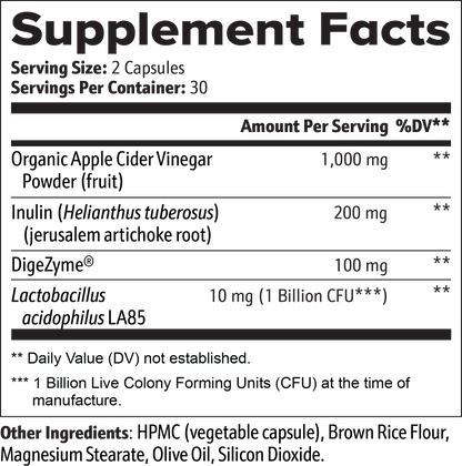 Salud intestinal DAZ Premium Fit